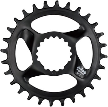 Full Speed Ahead Comet MegaTooth Direct Mount Chainring - 28t, FSA Direct Mount, For 12-Speed Shimano Hyperglide+, Black EA Direct Mount Chainrings