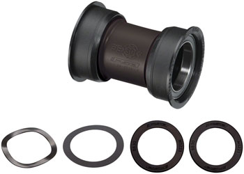 Full Speed Ahead BB-PF4002/MegaExo 19 Bottom Bracket - BB386, 86.5mm, 19mm Spindle Interface, Black EA Bottom Brackets