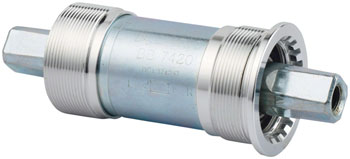 Full Speed Ahead PowerPro JIS Cartridge Bottom Bracket - JIS, 68x118mm, Silver EA Bottom Brackets