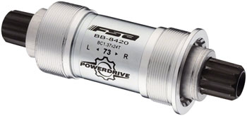 Full Speed Ahead 8420ST Power Drive Bottom Bracket - English,73x118mm, Full Speed Ahead Power Drive Spindle, Silver EA Bottom Brackets