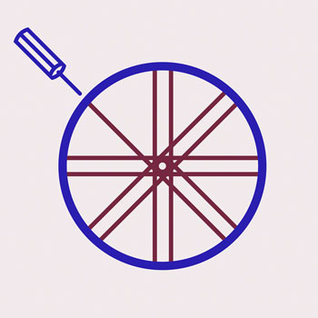 Custom Wheel Labor - Tubeless Tape Install EA Additional Labor