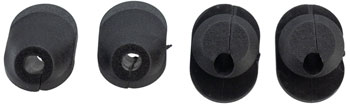 Problem Solvers Bubs 6 x 6mm Di2 Frame Plug with Hole, Bag of 4 BAG Miscellaneous Frame Supplies