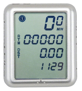Planet Bike Protege 8.0 Bike Computer - Wired, Silver EA Bike Computers