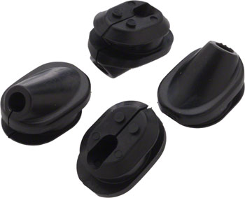 Shimano GM02 Di2 E-Tube Frame Grommets (7mm x 8mm oval) 4 pcs EA Electronic Shifter Extra Part