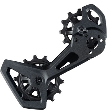 microSHIFT Sword 2x Rear Derailleur Cage Kit - Includes Pulleys EA Cage Assembly