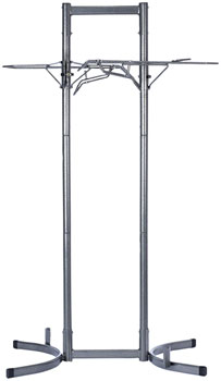 Delta Heavy Duty 2 Bike Upright Stand - Gray EA Racks, Display/Storage