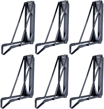 Delta Pivot Bike Storage Rack - 6 Bike Display Program, Black EA Racks, Display/Storage