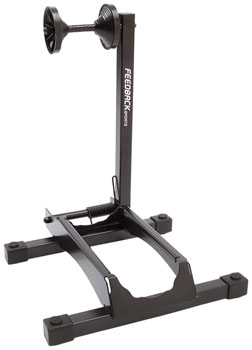 Feedback Sports RAKK XL Display Stand - 1-Bike, Wheel Mount, 2.3-5" Tire, Black EA Racks, Display/Storage