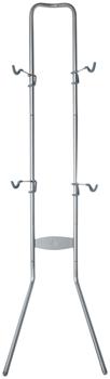 Delta Two Bike Gravity Stand: Holds Two Bikes EA Racks, Display/Storage