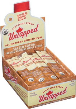 UnTapped Maple Syrup Energy Gel - Salted Cocoa, Box of 20 BOX Gels