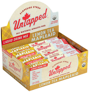 UnTapped Mapleaid Drink Mix - Lemon Tea, Liquid Concentrate, Box of 20 Single Serve Packets BOX Drink Mixes