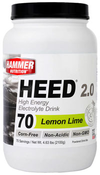 Hammer Nutrition Hammer HEED 2.0 - Lemon Lime, 70 Serving EA Drink Mixes