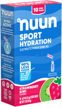 nuun Sport Powder - Strawberry Kiwi, Box of 10 BOX Drink Mixes