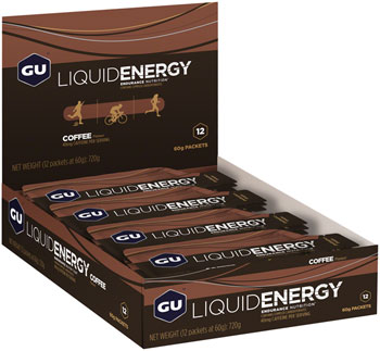 GU Liquid Energy Gel - Coffee, Box of 12 BOX Gels