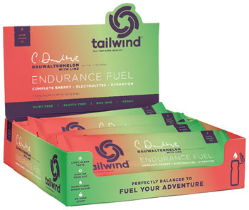 Tailwind Nutrition Endurance Fuel Dauwaltermelon - Box of 12 Single Servings BOX Drink Mixes