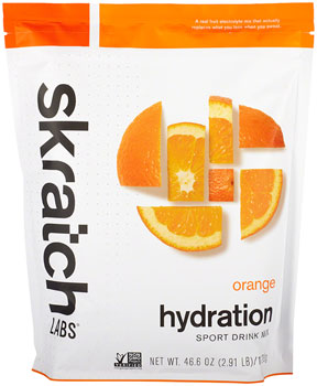 Skratch Labs Hydration Sport Drink Mix - Orange, 60-Serving Resealable Pouch BAG Drink Mixes