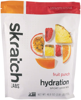 Skratch Labs Hydration Sport Drink Mix - Fruit Punch, 60 -Serving Resealable Pouch EA Drink Mixes