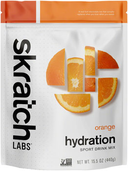 Skratch Labs Hydration Sport Drink Mix - Orange, 20-Serving Resealable Pouch BAG Drink Mixes