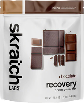 Skratch Labs Recovery Sport Drink Mix - Chocolate, 12-Serving Resealable Pouch BAG Drink Mixes