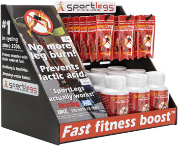 Sportlegs Sport Legs Nutritional Supplement: POP, 30 Single Dose Packets, 9 - 120 Capsule Bottles SET Supplements