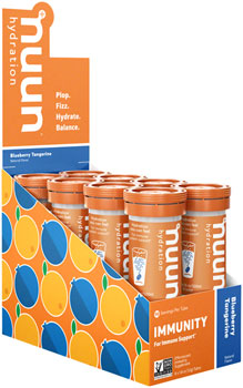 nuun Immunity Hydration Tablets: Blueberry Tangerine, Box of 8 BOX Drink Mixes