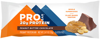 ProBar Protein Bar - Peanut Butter Chocolate, Box of 12 BOX Bars