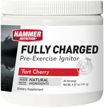 Hammer Nutrition Hammer Fully Charged: Tart Cherry, 30 serving canister EA Drink Mixes