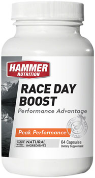 Hammer Nutrition Hammer Race Day Boost: Bottle of 64 Capsules EA Supplements