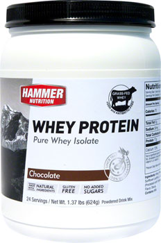 Hammer Nutrition Hammer Whey: Chocolate 24 Servings EA Drink Mixes