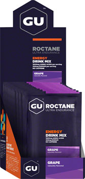 GU Roctane Energy Drink Mix - Grape, Box of 10 EA Drink Mixes