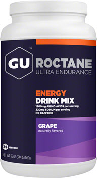 GU Roctane Energy Drink Mix - Grape, 24 Serving Canister EA Drink Mixes