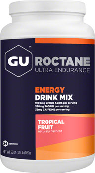 GU Roctane Energy Drink Mix - Tropical, 24 Serving Canister EA Drink Mixes
