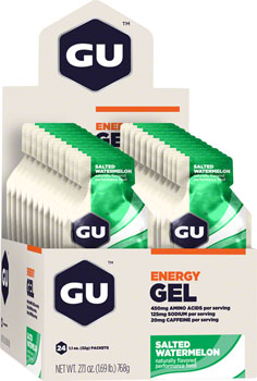 GU Energy Gel - Salted Watermelon, Box of 24 BOX Gels