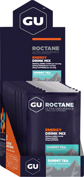 GU Roctane Energy Drink Mix - Summit Tea, Box of 10 BOX Drink Mixes