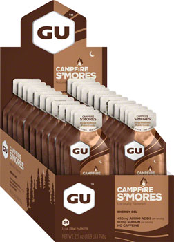 GU Energy Gel - Campfire S'mores, Box of 24 BOX Gels