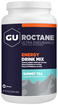 GU Roctane Energy Drink Mix - Summit Tea, 24 Serving Canister EA Drink Mixes