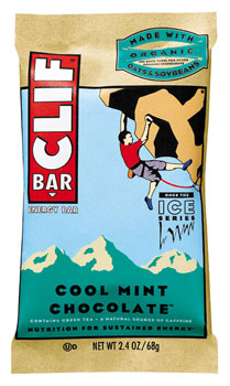 Clif Bar Original: Cool Mint Chocolate with Caffeine Box of 12 BOX Bars