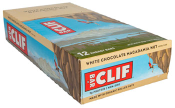 Clif Bar Original: White Chocolate Macadamia Box of 12 BOX Bars