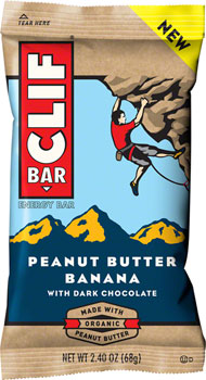 Clif Bar Original: Peanut Butter Banana Dark Chocolate, Box of 12 BOX Bars
