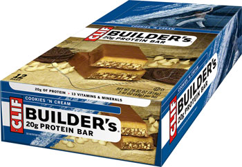 Clif Bar Clif Builder's Bar: Cookies 'n' Cream Box of 12 BOX Bars