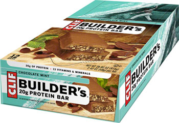 Clif Bar Clif Builder's Bar: Chocolate Mint Box of 12 BOX Bars