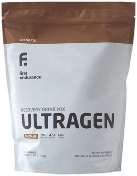 First Endurance Ultragen Recovery - Chocolate, 15 Servings EA Drink Mixes