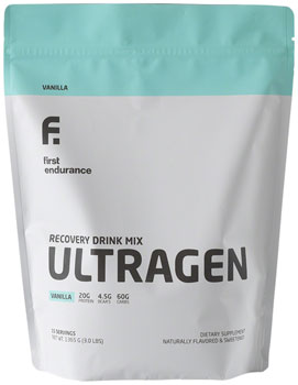 First Endurance Ultragen Recovery - Vanilla, 15 Servings EA Drink Mixes