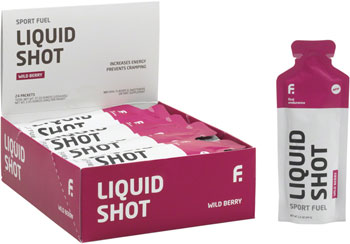 First Endurance Liquid Shot - Wildberry, Pack of 24 EA Gels