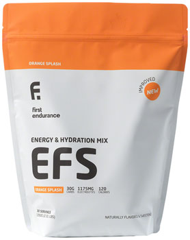 First Endurance EFS Drink Mix - Orange Splash, 30 Serving Canister EA Drink Mixes