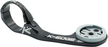 K-Edge Wahoo MAX XL Computer Mount - 35.0mm, Black Anodize Black EA Computer Mount Kit/Adapter