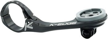 K-Edge Wahoo MAX XL Combo Mount - 35.0mm, Black Anodize Black EA Computer Mount Kit/Adapter