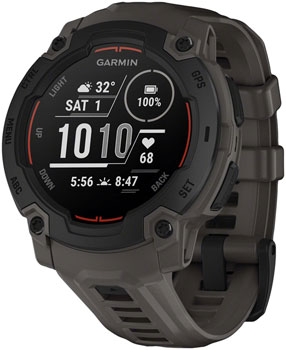Garmin Instinct E GPS Smartwatch - 45mm Black/Charcoal Black EA Fitness Computers