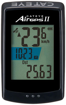 CatEye AIR GPS II Cycling Computer - Black EA Bike Computers