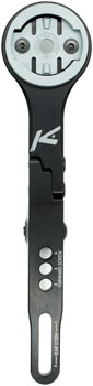 K-Edge Wahoo IHS XXL Combo Mount - Black Anodized EA Computer Mount Kit/Adapter